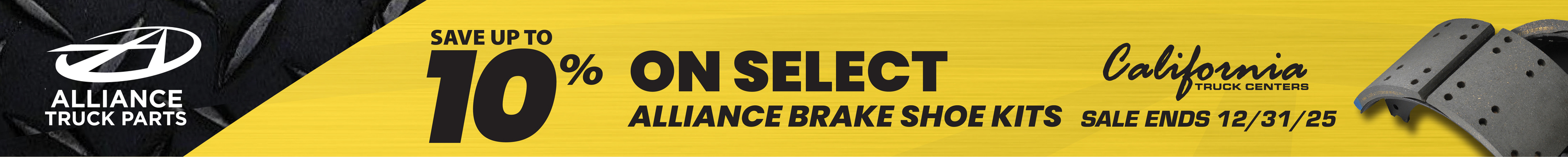 Alliance Brake Shoe Kit